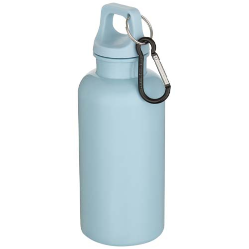 Gourde 400 ml PET recyclé RCS publicitaire Oregon Bleu nuage